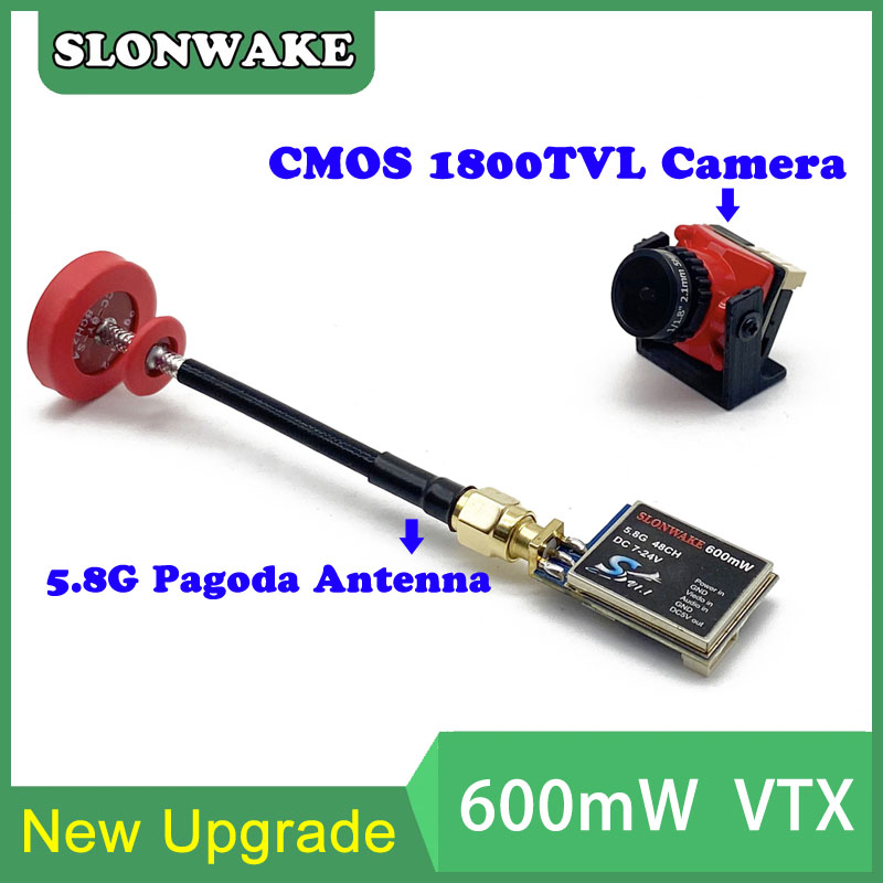 5.8G 48CH 600mW adjustable VTX - Fpv Drone Transmitter ulasan dan harga