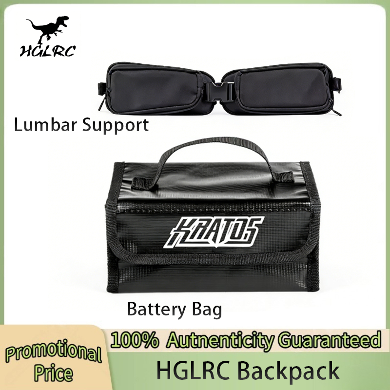 HGLRC Lumbar Support / Battery - Fpv Drone Bag ulasan dan harga