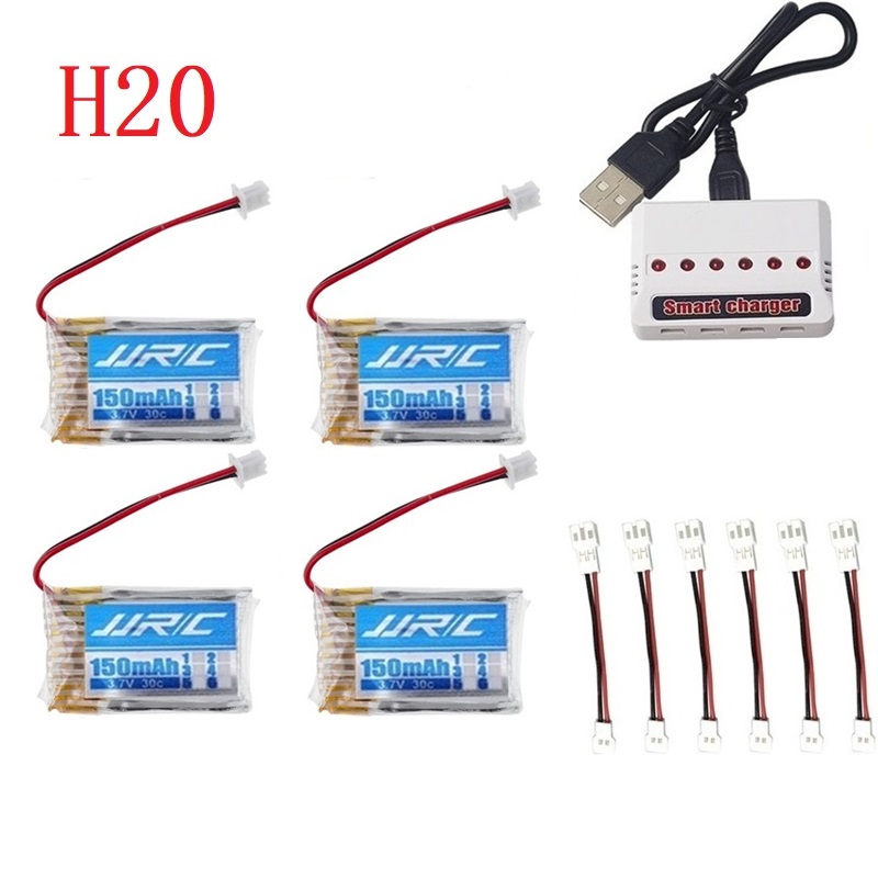 Original JJRC H20 battery 3.7V - Fpv Drone Charger ulasan dan harga