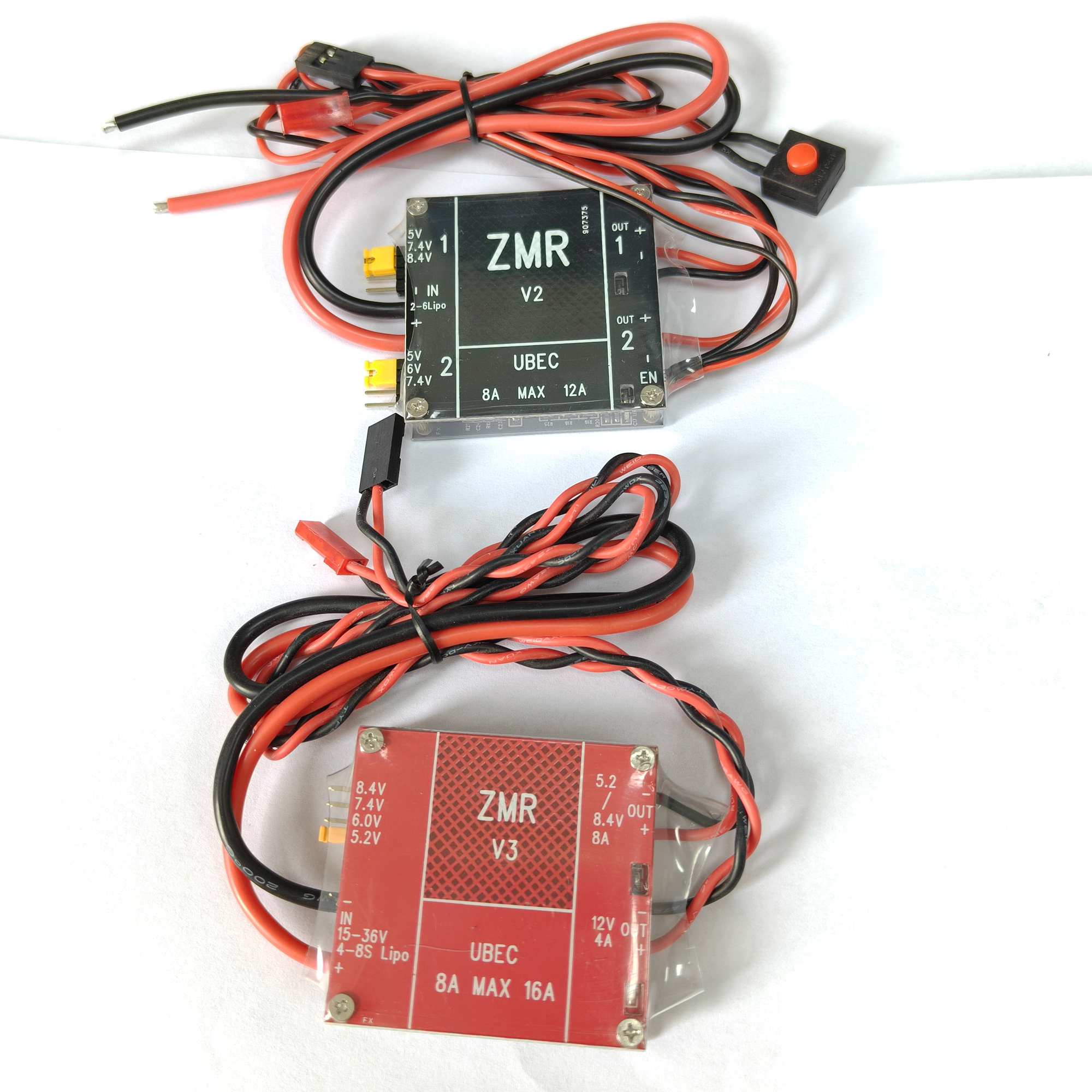 UBEC V2 V3 V4 ZMR 8A Dual BEC  - Fpv Drone Quadcopter ulasan dan harga