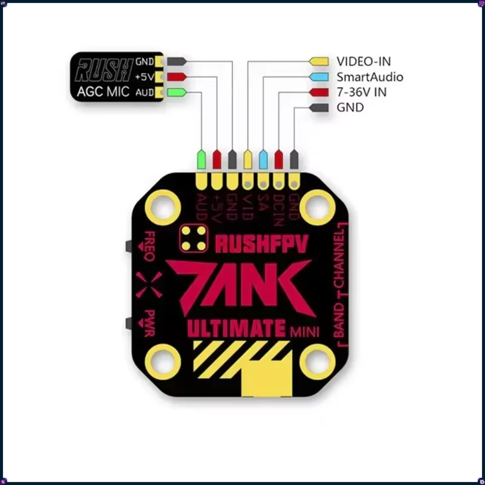 Rush Cherry FPV Stubby Antenna - Fpv Drone Antenna ulasan dan harga