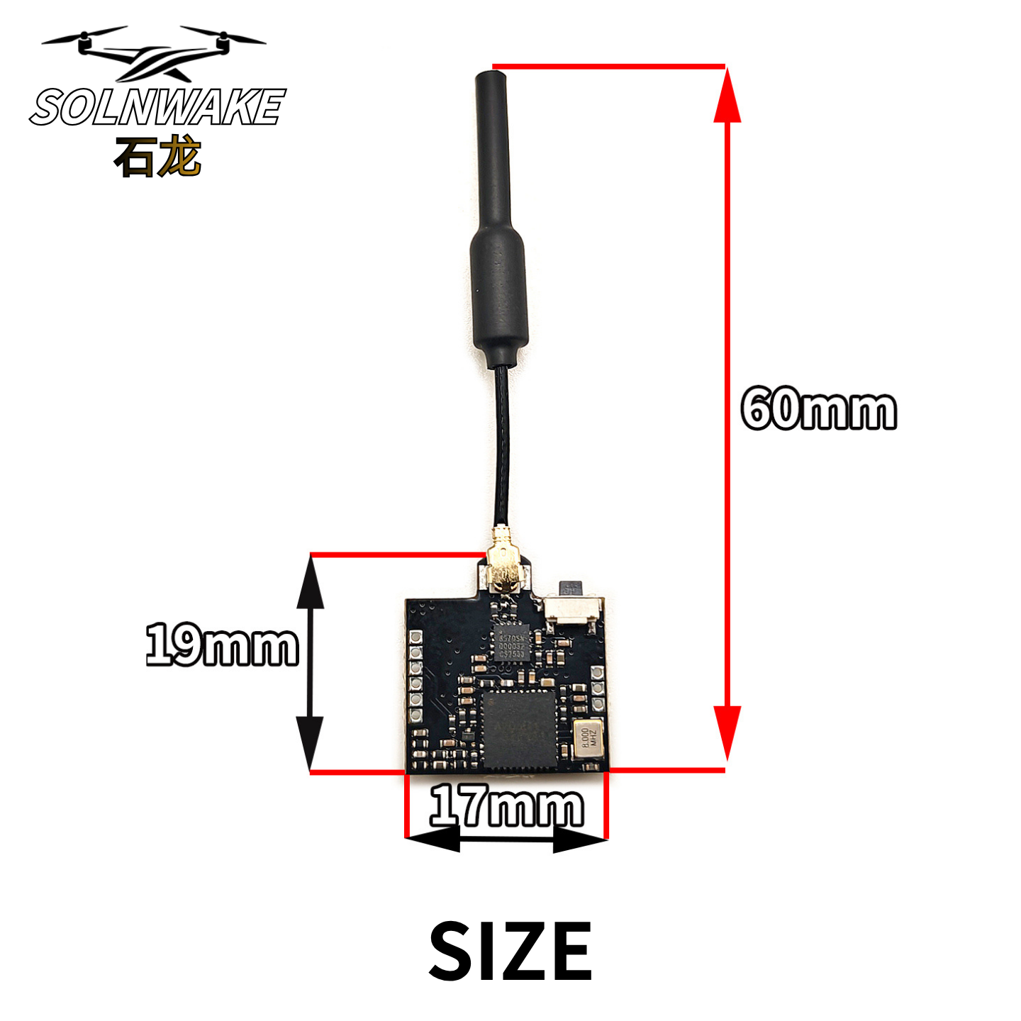 SLONWAKE Nano 5.8G 48CH 200mW  - Fpv Drone Transmitter ulasan dan harga