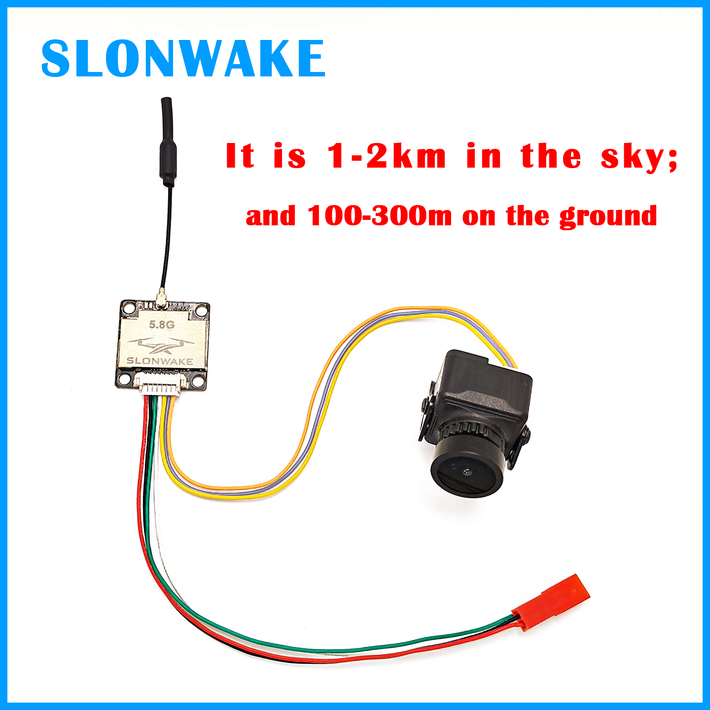 SLONWAKE Ready to use 5.8G 48C - Fpv Drone Camera ulasan dan harga