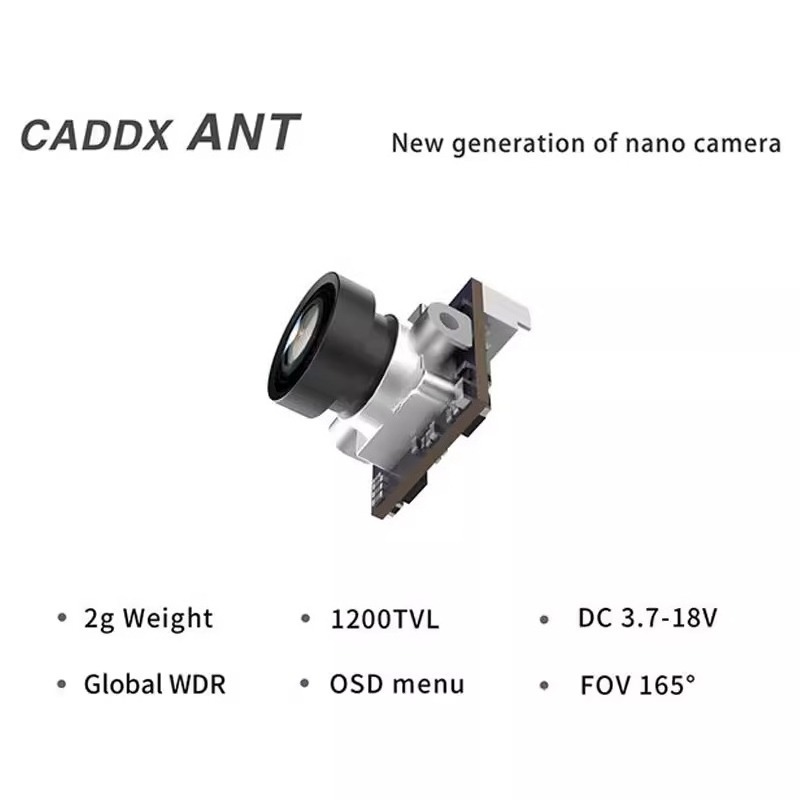 CADDX Snail Nano FPV Camera wi - Fpv Drone Camera ulasan dan harga