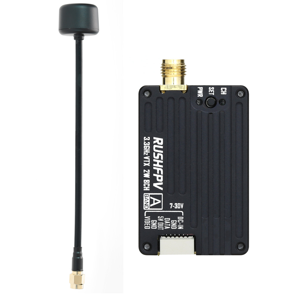 RUSHFPV 3.3G 2W VTX Transmitte - Fpv Drone Battery ulasan dan harga
