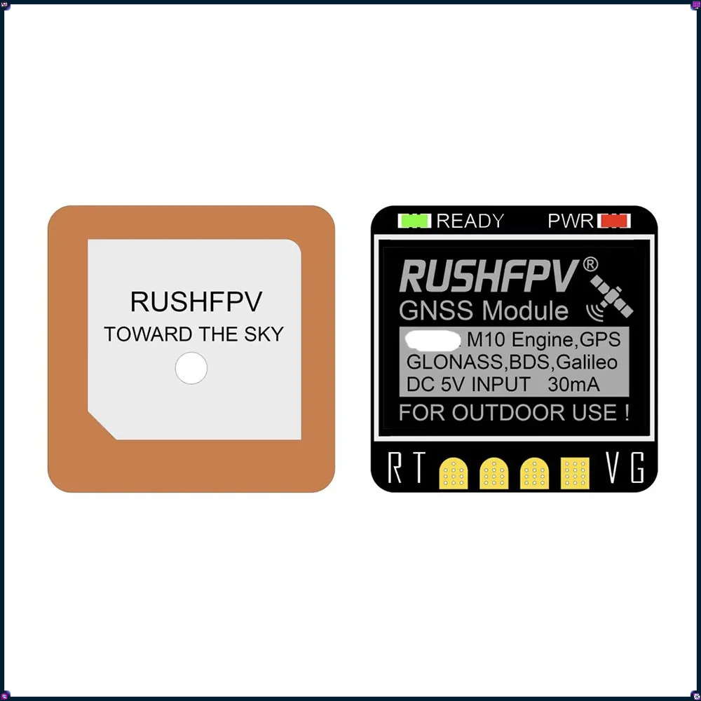 1-4Pcs RUSHFPV MINI M10 GPS Mo - Fpv Drone Antenna ulasan dan harga