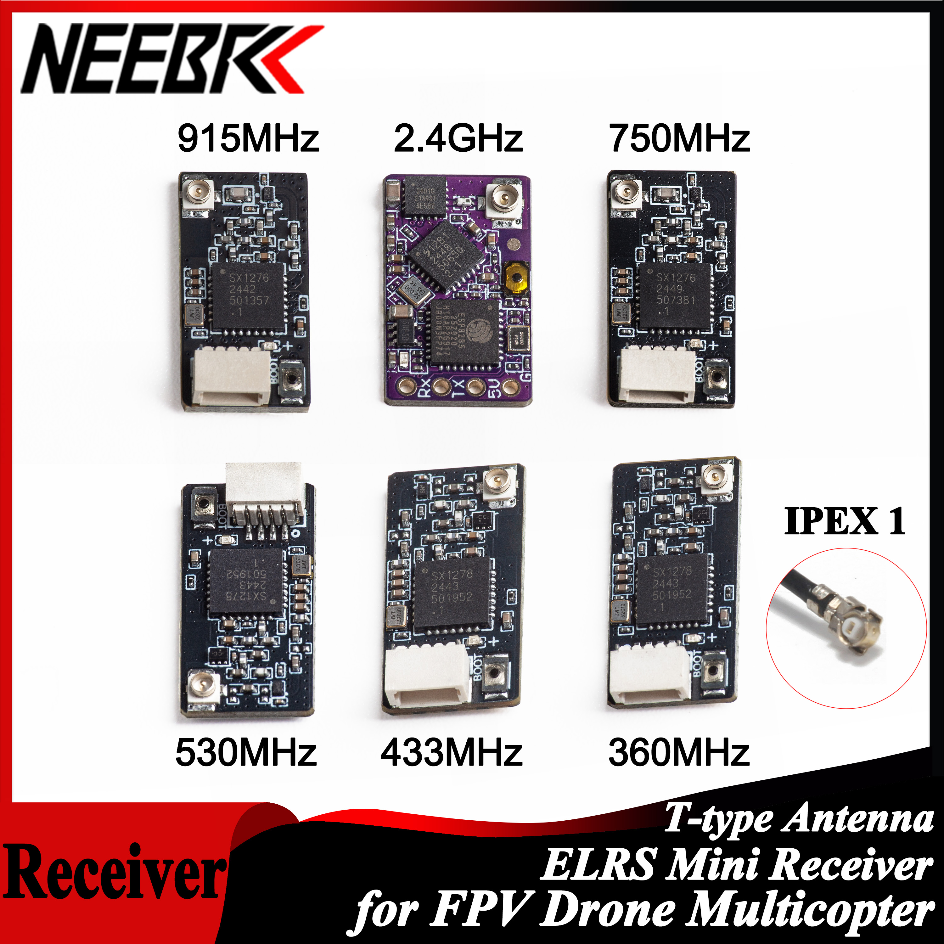 NEEBRC ELRS 2.4G/915Mhz/360Mhz - Fpv Drone Antenna ulasan dan harga