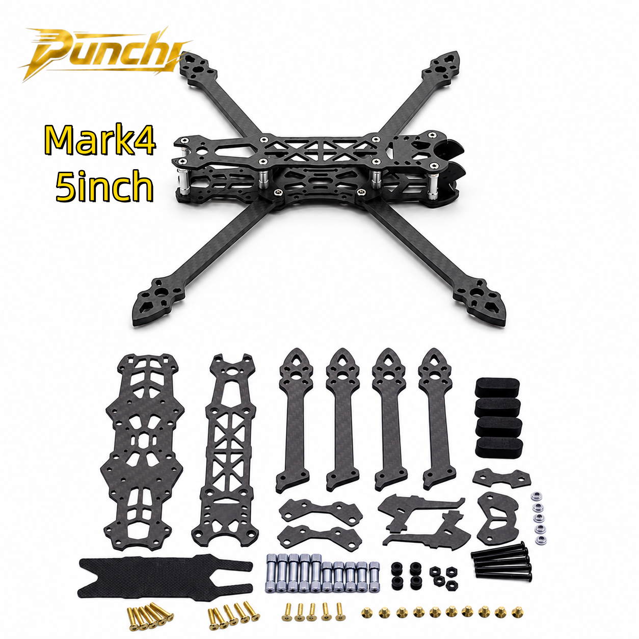 Mark4 5inch FPV Carbon Fiber F - Fpv Drone Quadcopter ulasan dan harga