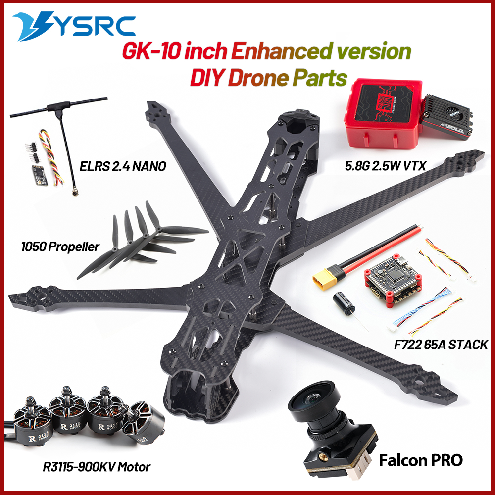 GK-V3 10 inch 435mm Wheelbase  - Fpv Drone Kit ulasan dan harga